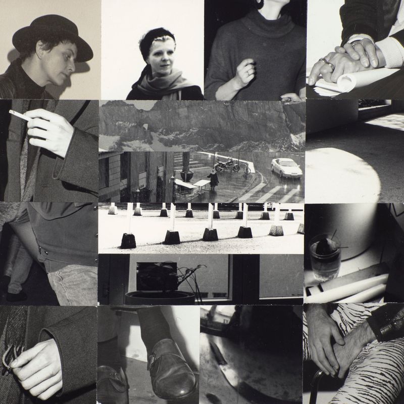 1991-92 Original-Montagen Nr 14 (©2015, ProLitteris, Zürich), 15.9 x 15.9 cm, Vintageprints auf Barytpapiere, aufgezogen