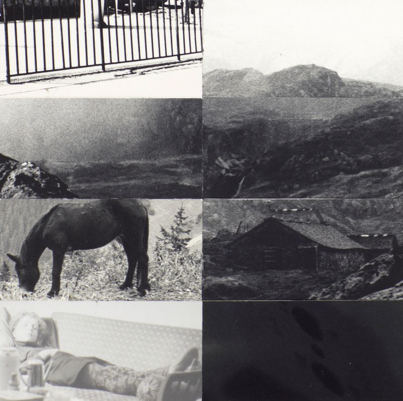 1991-92 Original-Montagen Nr 25 (©2015, ProLitteris, Zürich), 7.9 x 7.9 cm, Vintageprints auf Barytpapiere, aufgezogen
