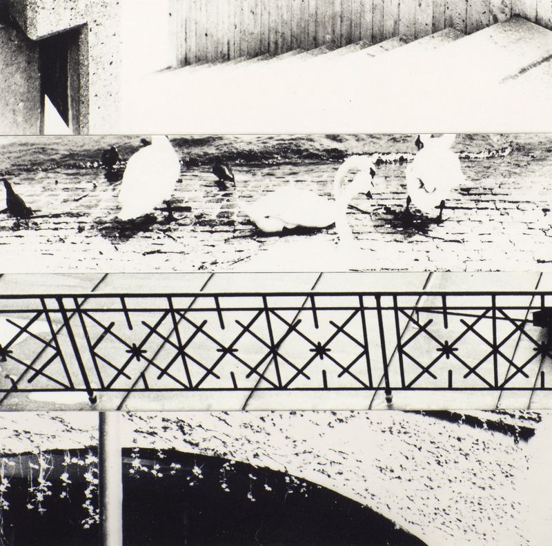 1991-92 Original-Montagen Nr 30 (©2015, ProLitteris, Zürich), 7.9 x 7.9 cm, Vintageprints auf Barytpapiere, aufgezogen