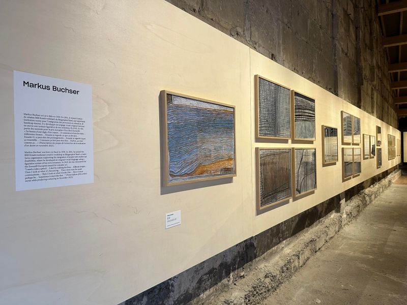 Ausstellungsansicht, Festival du dessin Arles (FR), 2024