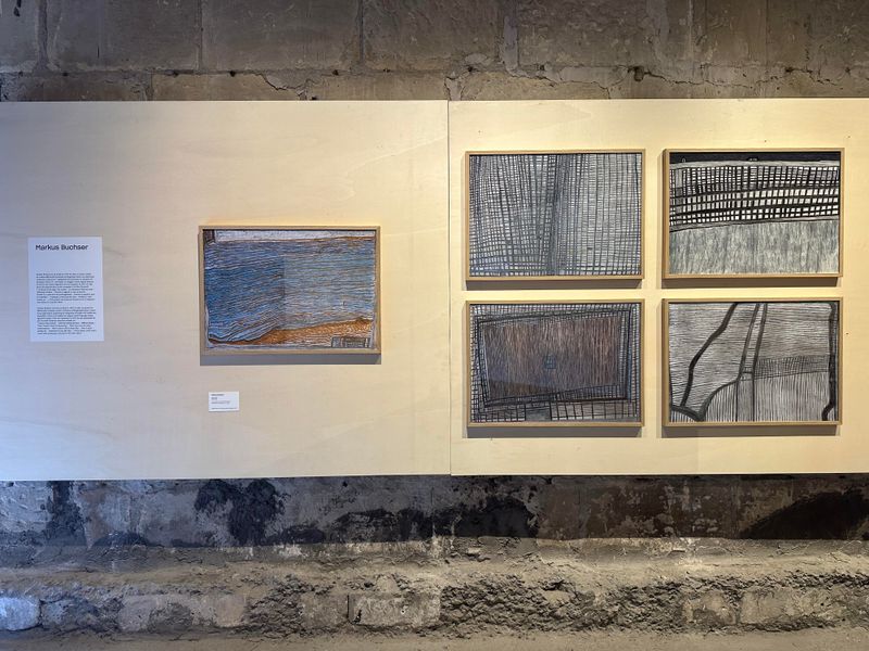 Ausstellungsansicht, Festival du dessin Arles (FR), 2024