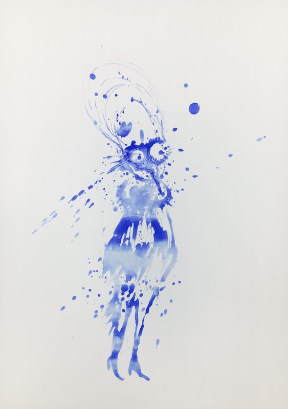 Victorine Müller, Aquarell, 2017