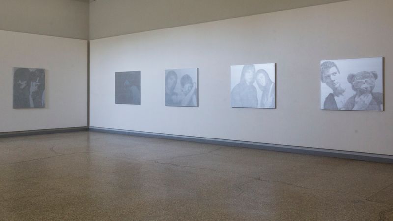 Ausstellungsansicht «Annatina Graf - Traversata», Einzelausstellung, Kunstmuseum Solothurn, 2015.