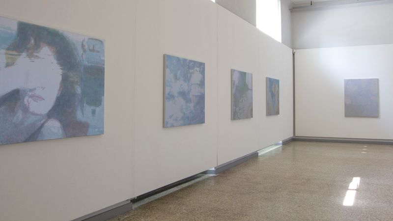 Ausstellungsansicht «Annatina Graf - Traversata», Einzelausstellung, Kunstmuseum Solothurn, 2015.