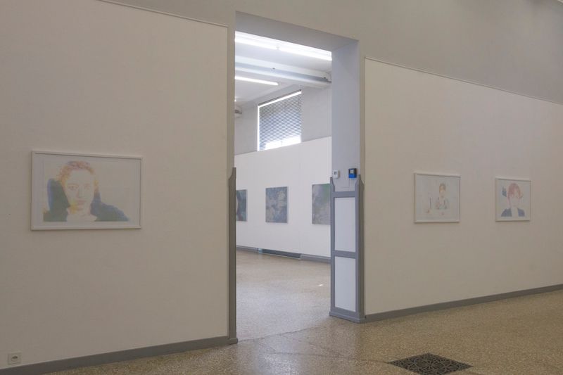 Ausstellungsansicht «Annatina Graf - Traversata», Einzelausstellung, Kunstmuseum Solothurn, 2015.