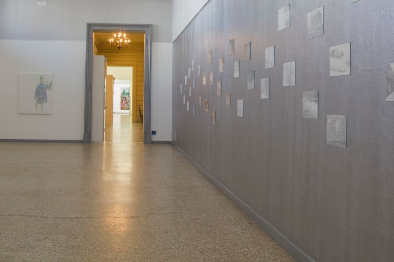 Ausstellungsansicht «Annatina Graf - Traversata», Einzelausstellung, Kunstmuseum Solothurn, 2015.