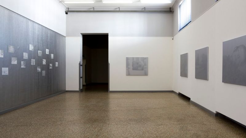 Ausstellungsansicht «Annatina Graf - Traversata», Einzelausstellung, Kunstmuseum Solothurn, 2015.