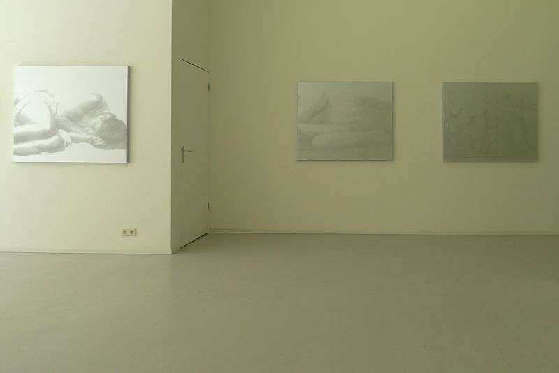 Ausstellungsansicht mit Werken von Annatina Graf in der Galerie BMB, Amsterdam, 2012.