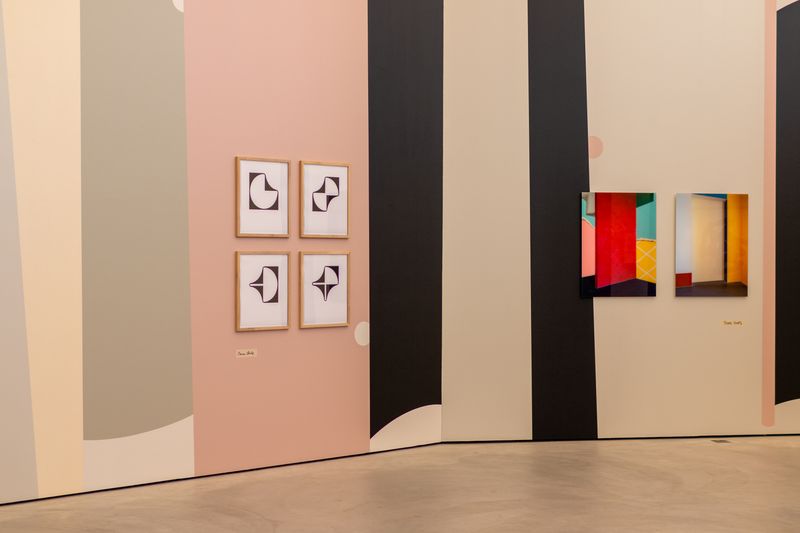 Ausstellungsansicht «Aktion Winterhilfe» im Haus der Kunst St. Josef, Solothurn, 2021.