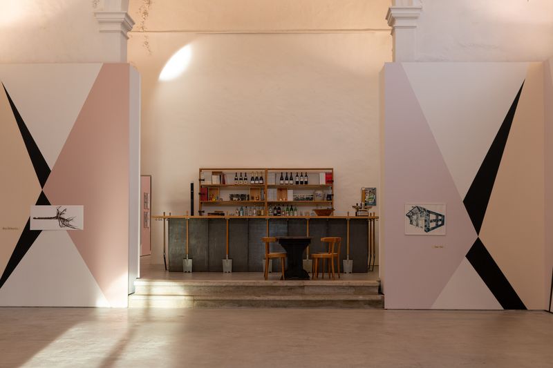 Ausstellungsansicht «Aktion Winterhilfe» im Haus der Kunst St. Josef, Solothurn, 2021.