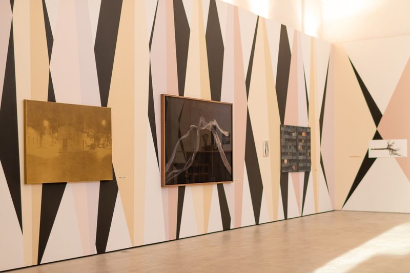 Ausstellungsansicht «Aktion Winterhilfe» im Haus der Kunst St. Josef, Solothurn, 2021.