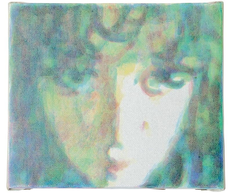 Annatina Graf. Ohne Titel. 2014. Acryl auf Leinwand. 10 x 12 cm.