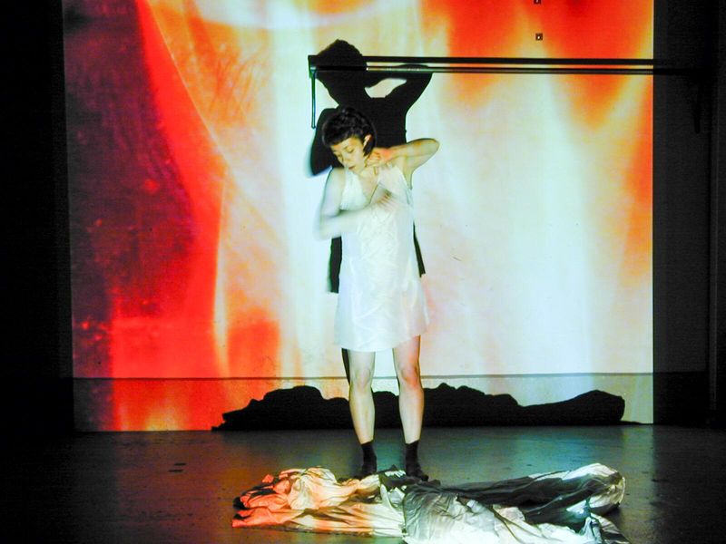 «Feuerkörper», Performance Franziska Zuber, Solothurn