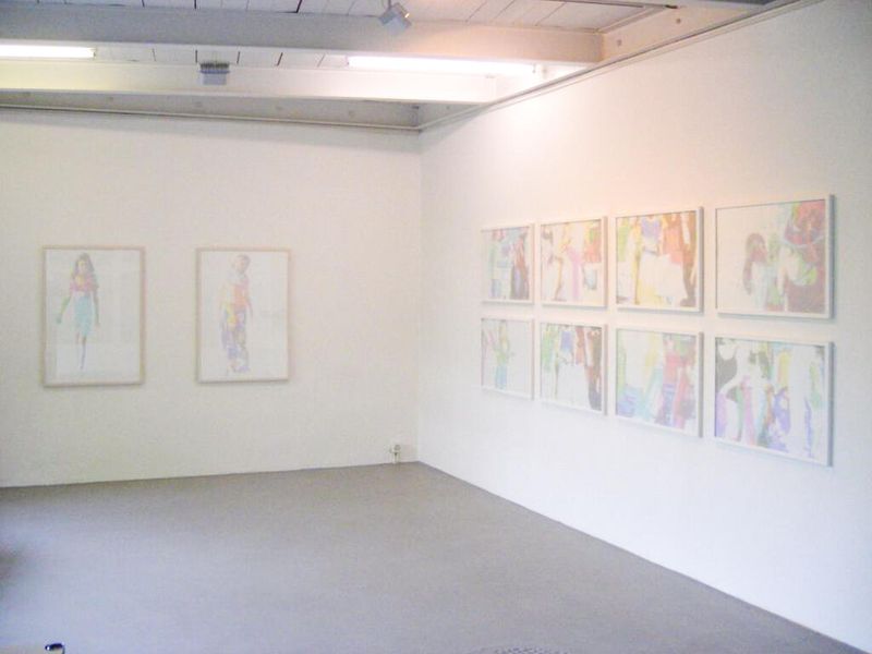 Annatina Graf. Werke aus der Serie «Blütezeit» in der Galerie Margit Haldemann, Bern. 2009