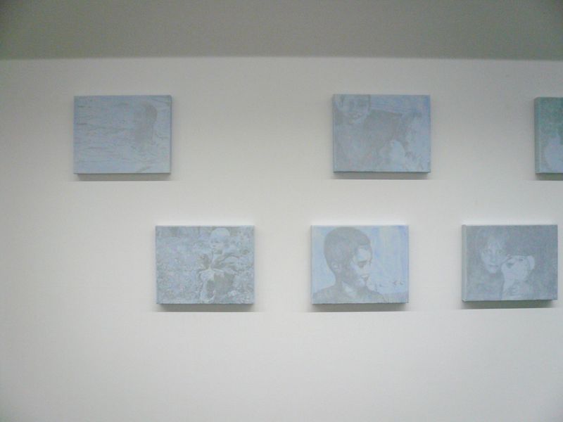 Annatina Graf mit «erinnern» in der Ausstellung «Ego Documents», Kunstmuseum Bern, 2008.