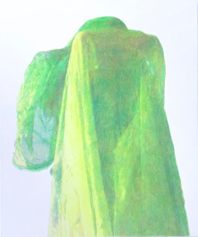 Annatina Graf. Verdecken 10. 2025. Acryl auf Baumwolle. 120 x 100 cm.
