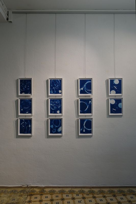 connecting Ausstellungsansicht @ Never Stop Reading