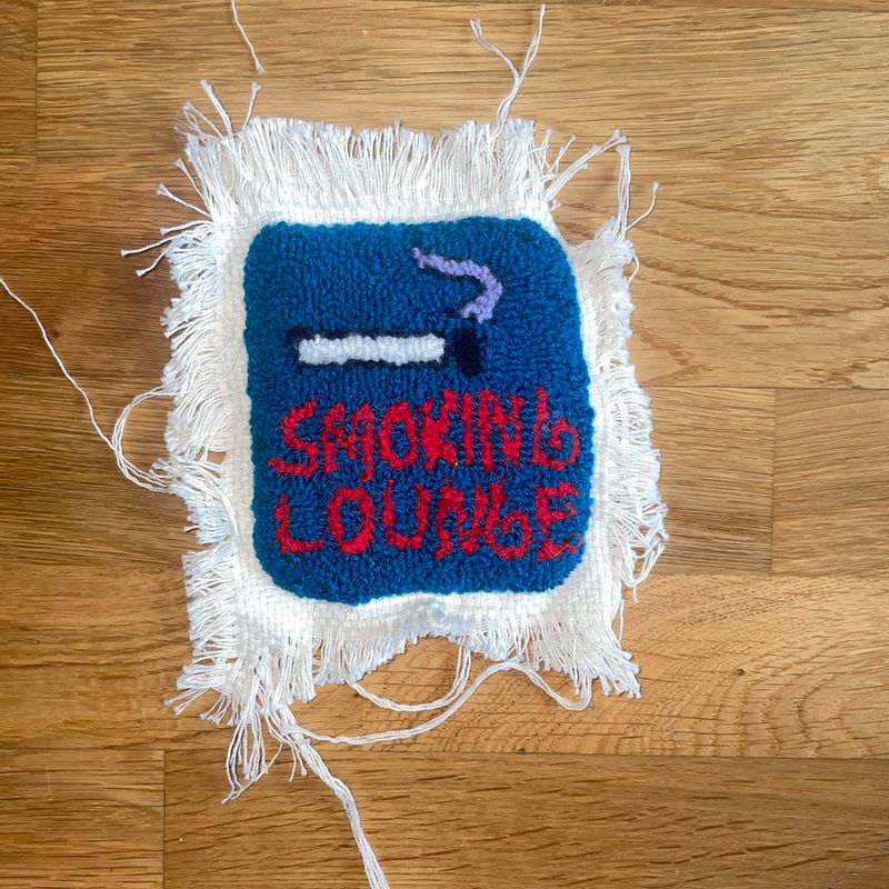 smoking lounge