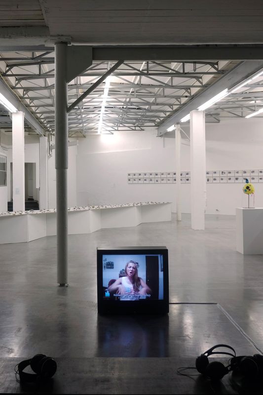 Exhibition View, On Remote Control, Lothringer13 Halle, Munich, DE, 2015 Foto: Jörg Koopmann