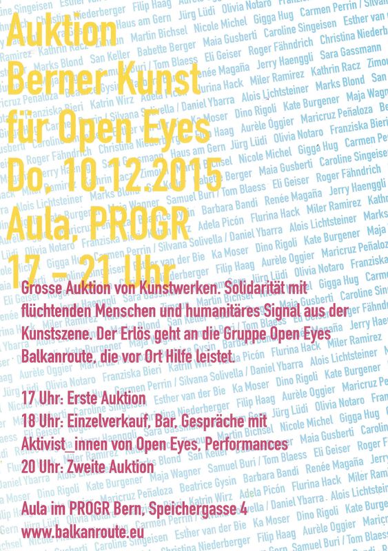 Berner Kunst für Open Eyes 2015