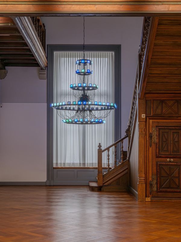 Timo Ullmann &amp; René Müller - Chandelier_Simulacrum, 2025 Mehr Licht. Video in der Kunst, Kunstmuseum Solothurn, 2026