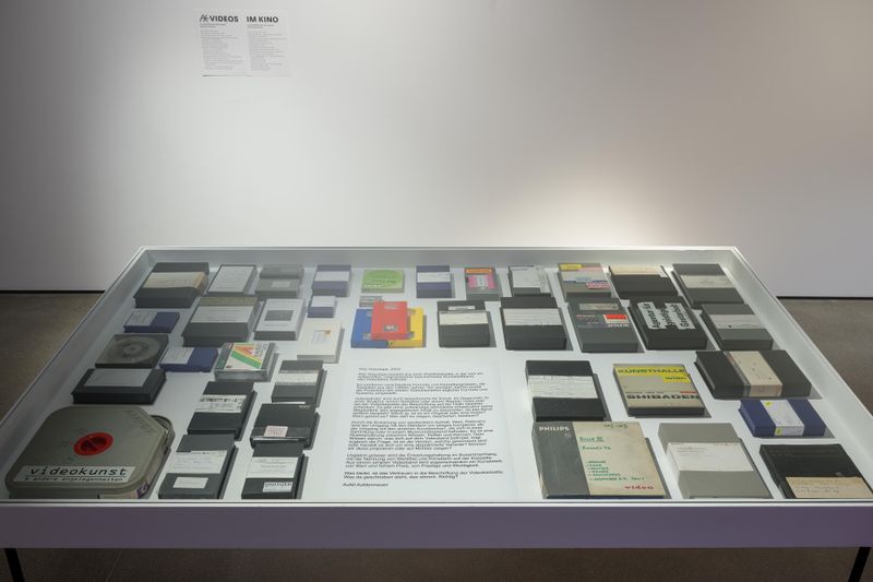 Archivmaster Videotapes Mehr Licht. Video in der Kunst, Aargauer Kunsthaus, 2026