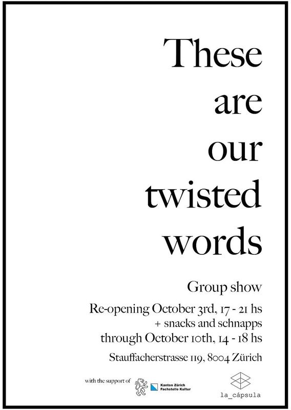 These are our twisted words (12.-13.9 & 3.-9.10.2020)