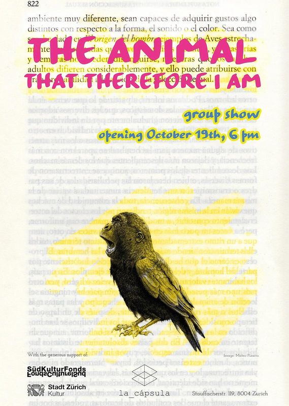 The Animal that Therefore I Am (19.10.19-18.1.2020)