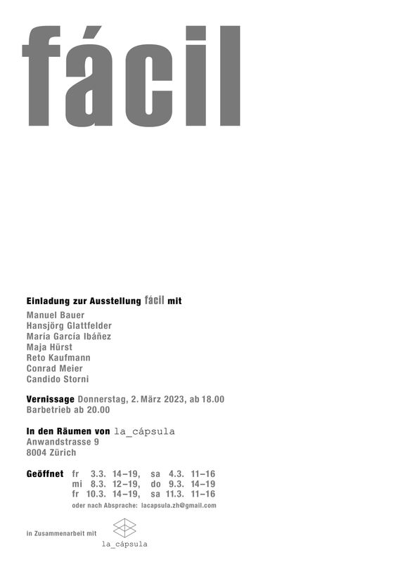 fácil (2.3.-11.3.2023)