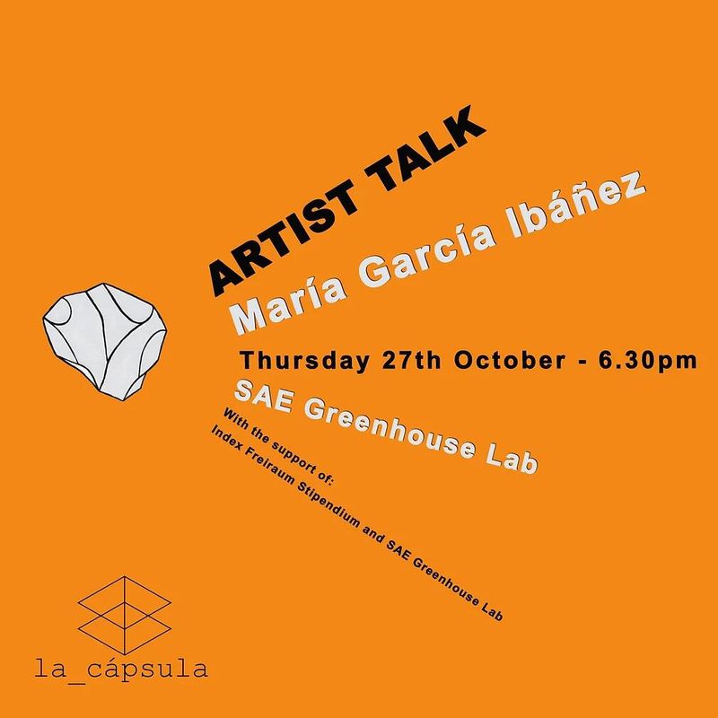 Artist Talk María García Ibáñez (27.10.2022)