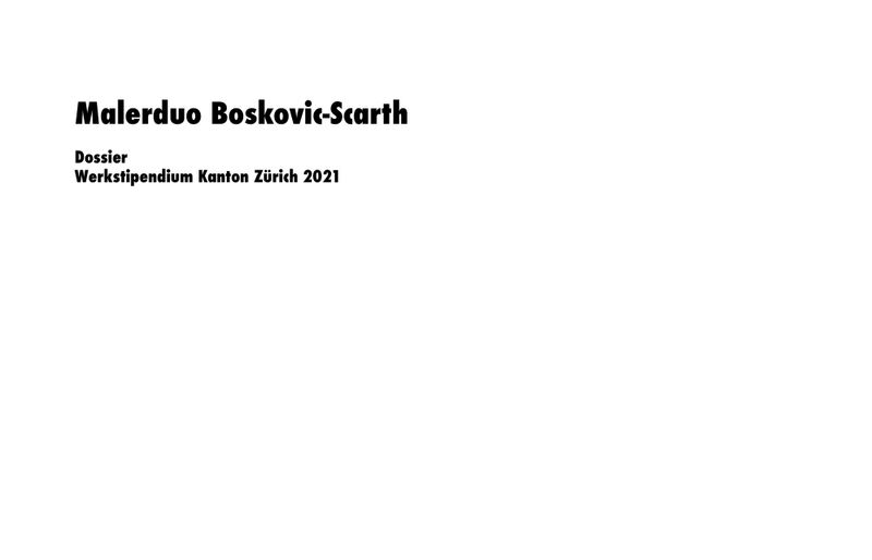 Boskovic-Scarth, Künstlerduo (CHE)