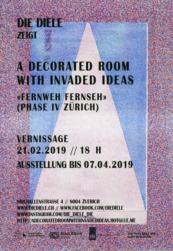 A Decorated Room with Invaded Ideas - Fernweh Fernseh - 2019