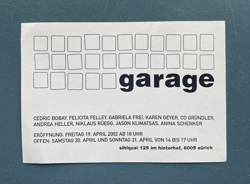 garage Eröffnung