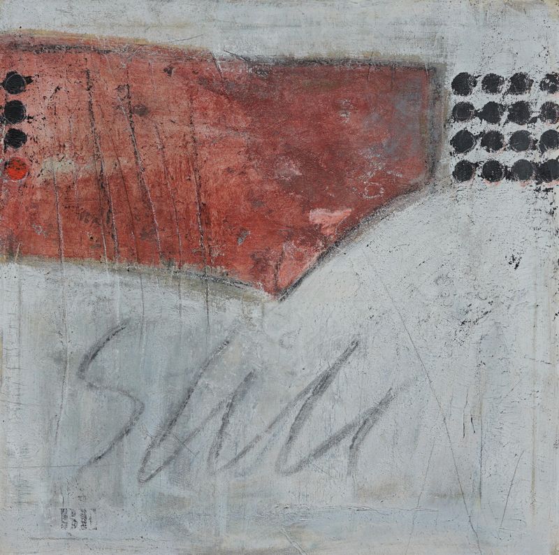 Acryl und Zellulose auf Leinwand