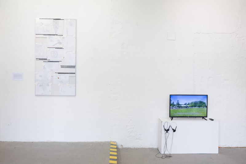 Installation view, 2B Gallery, Budapest. Photo: Boglárka Zellei.