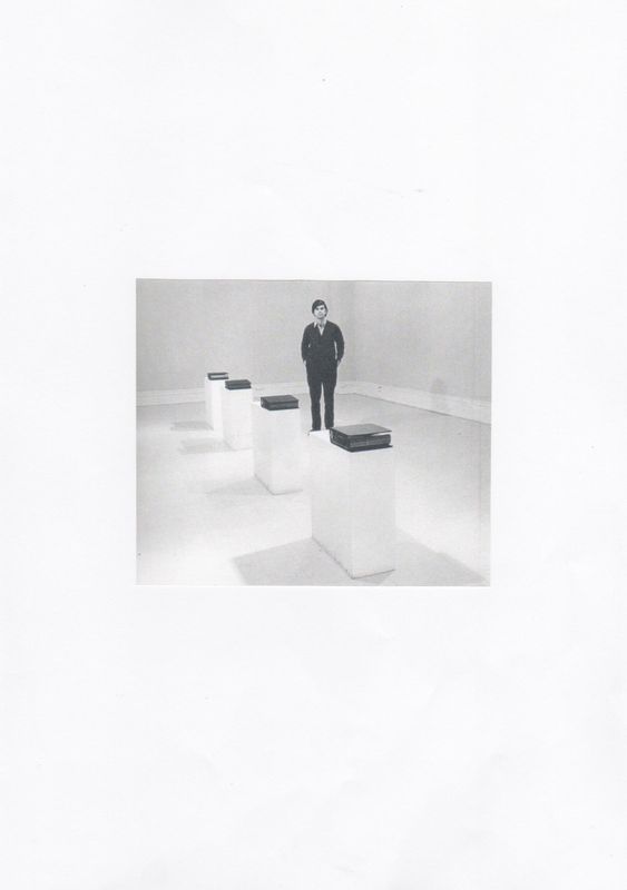 Excerpt Single Body Mel Bochner, Working Drawings and Other Visible Things on Paper Not Necessarily Meant to be Viewed as Art, 1966