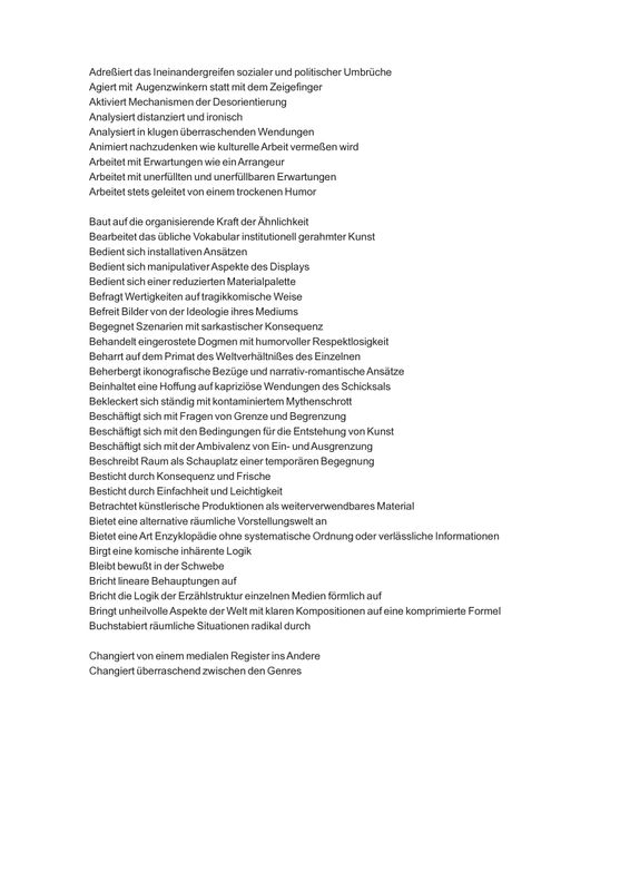 Dieses Werk (Various Claims) Liste, alphabetisch