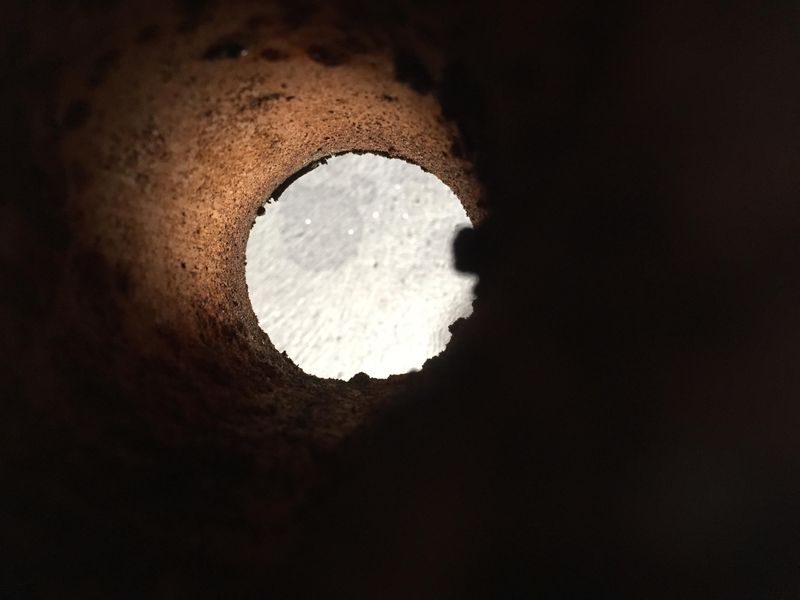 Stahlrohr, ø2“ x 12.5 cm.