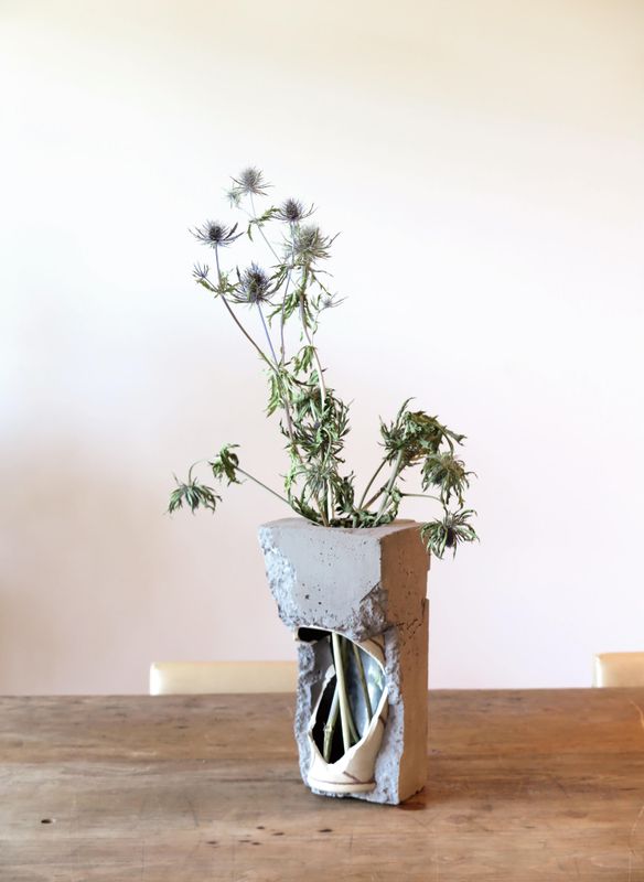 Markus Kummer, L’eau douce sans sel, 2021, Glas, Beton