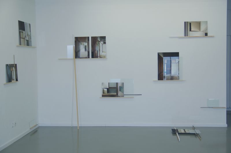 Disappearance Memories I and II (2012), in situ installation, 2012/2019 on shelfs, with glasses; dimension variabel
Photography, Fine Art Print, 32x47cm, 47x32cm, 45x60cm, edition 3 & e.a /@ balzerprojects, Basel