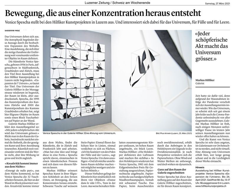 Luzerner Zeitung 22.03.2021