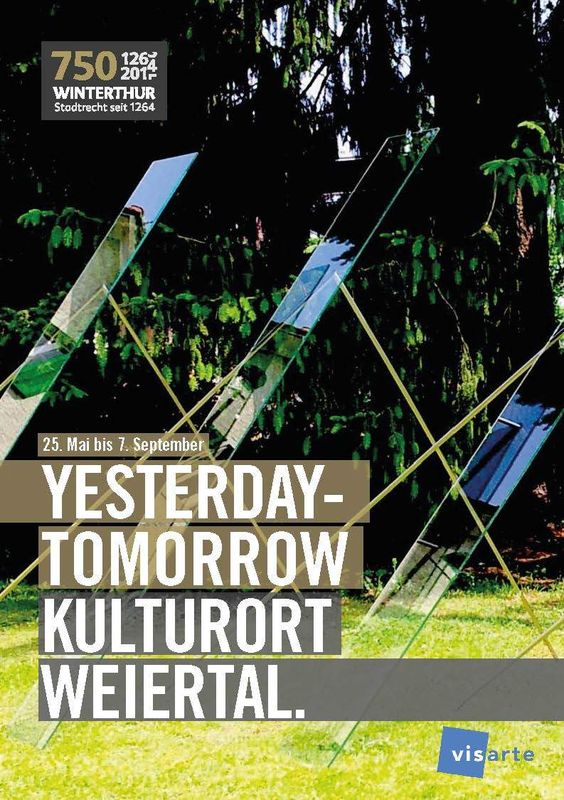 Kulturort Weiertal, 2014, Yesterday-Tomorrow, Visarte Zürich