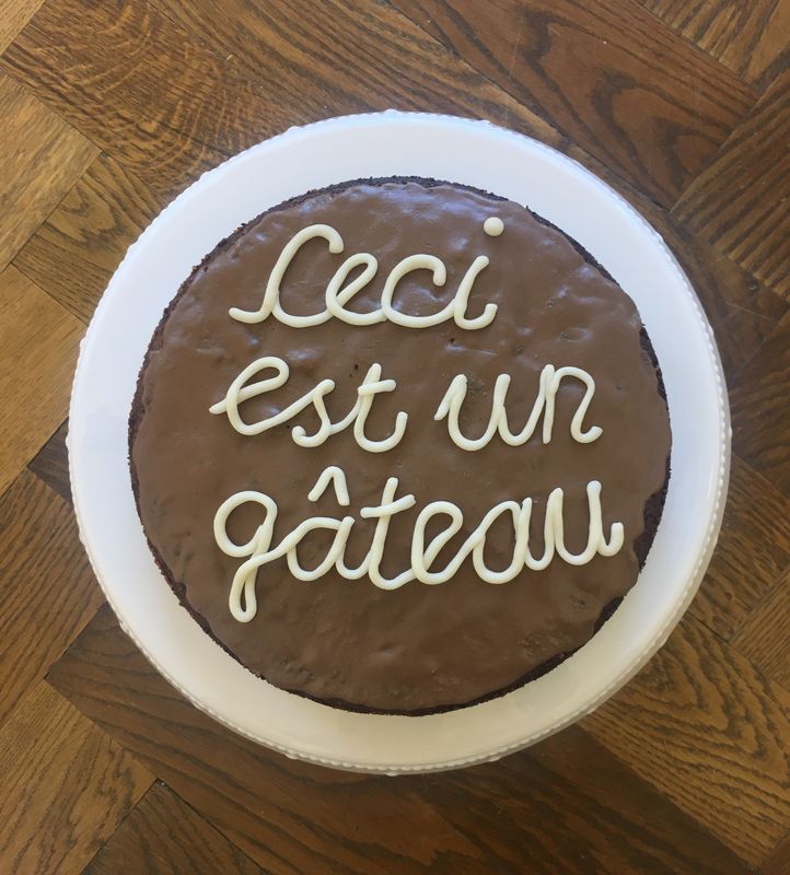 Ceci est un gâteau