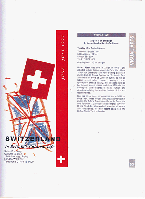 1997 Swiss Embassy, June - July 