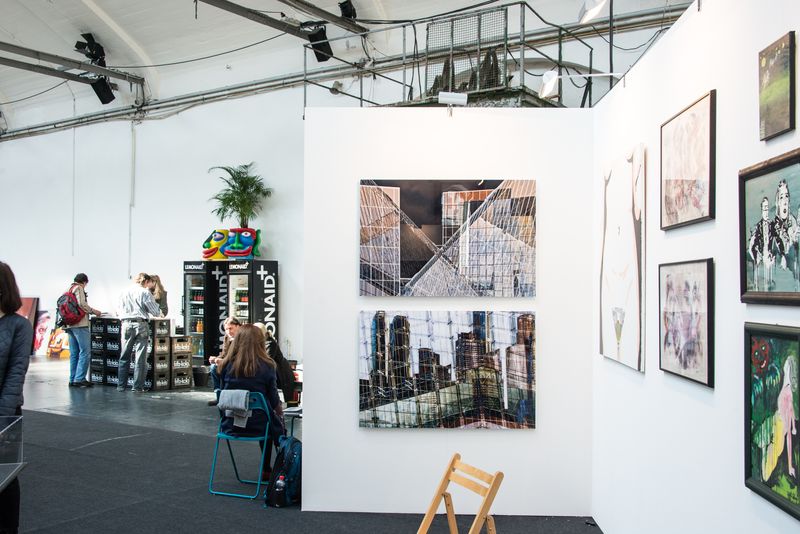 2015-02 Kunstmesse B.AGL Berlin -Architektur Kompositionen