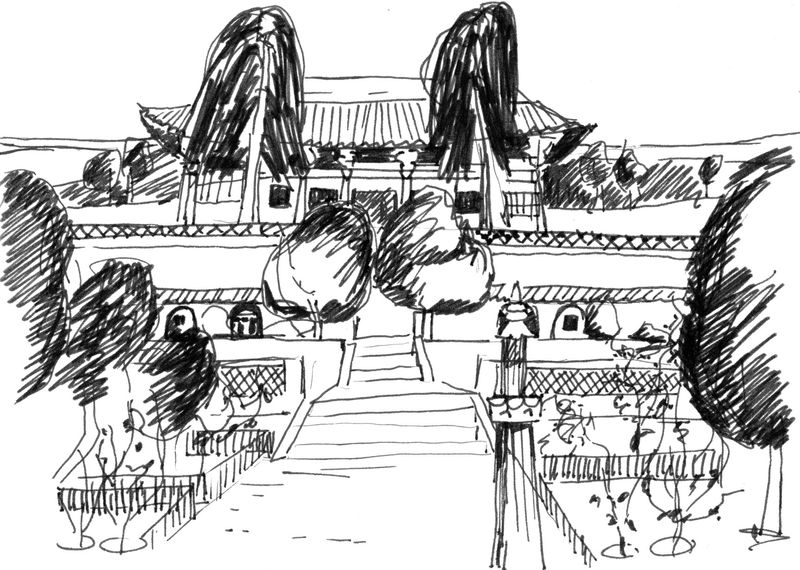 32 Foguang Tempel, 25. Juli 1988