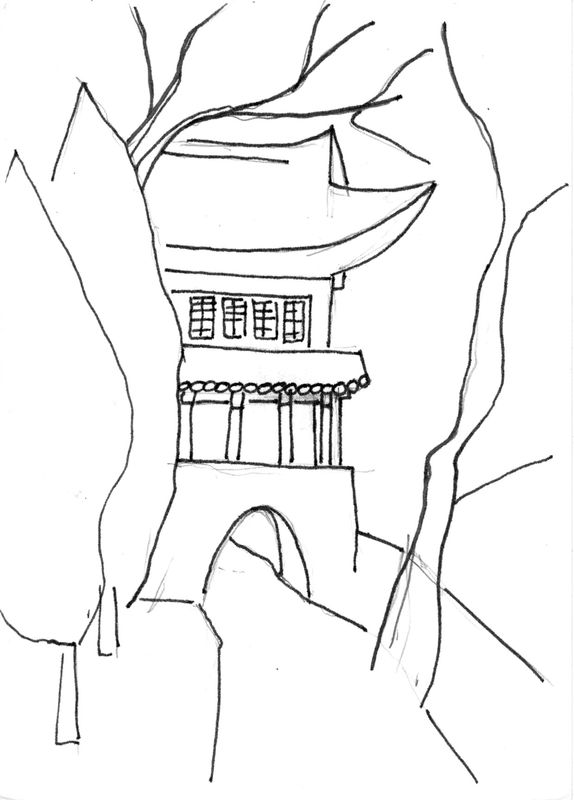 33 Taiyuan, Yingze Tempel (ausserhalb)