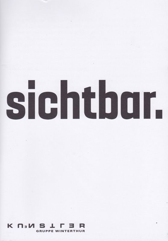 sichtbar.