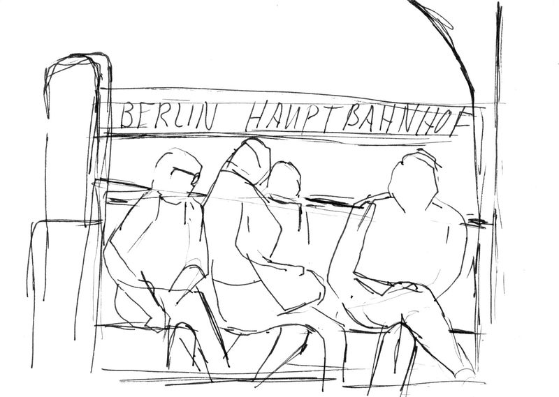 5   Berlin Hauptbahnof, 11. Juli 1988