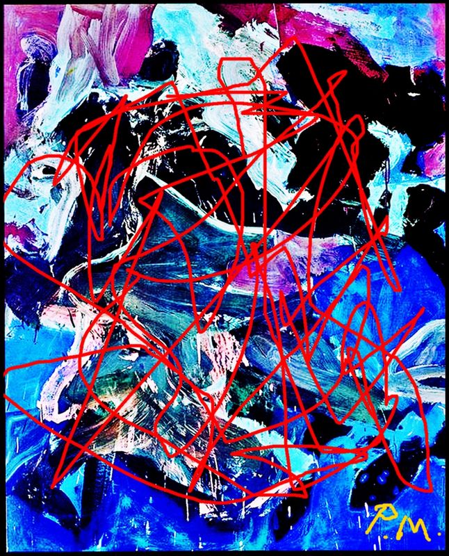 Pedro Meier – Paraphrase zu Ezra Pound – The Cantos – DreamArt – Overpainting – Palimpsest – Paraphrase – Lyrische Abstraktion – Serendipity-Zyklus – Tachismus – Abstrakter Expressionismus – Mindmapping Art – Mixed Media 2023 – by Pedro Meier Multimedia Artist und Schriftsteller – Künstlerlexikon SIKART Zürich – Visarte Schweiz